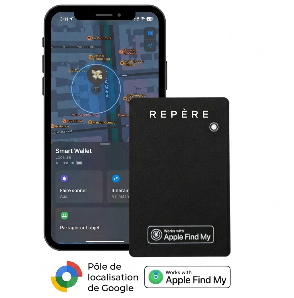 Carte Tracker Repère